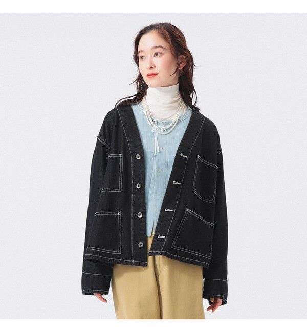 BEAMSBOY「デニム エンジニア ジャケット」|ブルゾン・スタジャン|