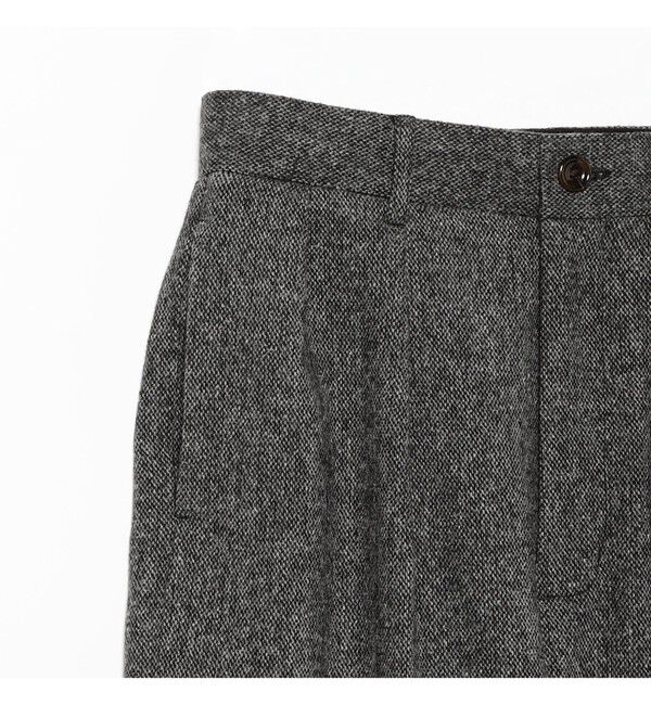 BEAMSBOY「ツイード ワイド スラックス」|スラックス|