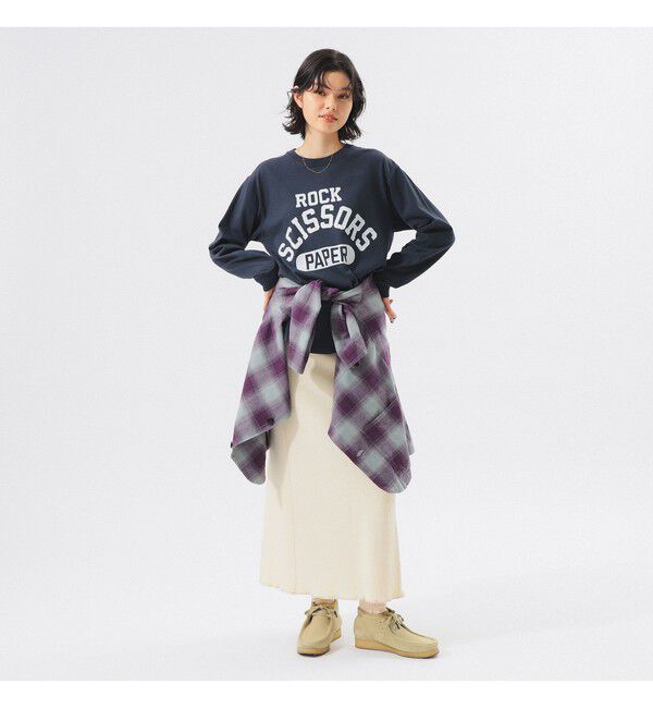 BEAMSBOY「【別注】SCREEN STARS / プリント ロングスリーブ Tシャツ」|Tシャツ・カットソー|