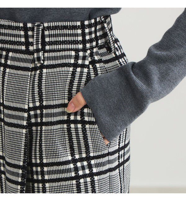 Demi-Luxe BEAMS 「AK+1 / 1タック ウール ワイドパンツ」|チノ|