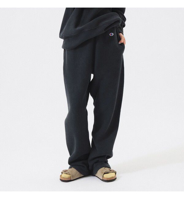 BEAMSBOY「【別注】Champion / バックプリント リバースウィーブ(R) スウェット パンツ」|チノ|