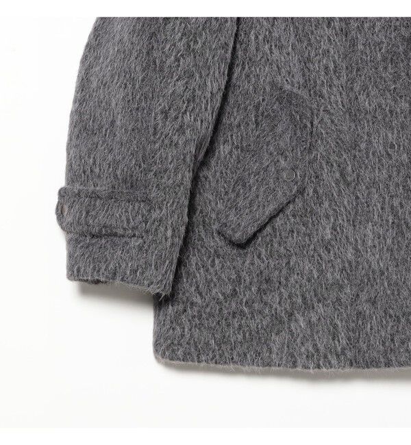 Ray BEAMS 「シャギースタンド カラー ハーフ コート」|その他|