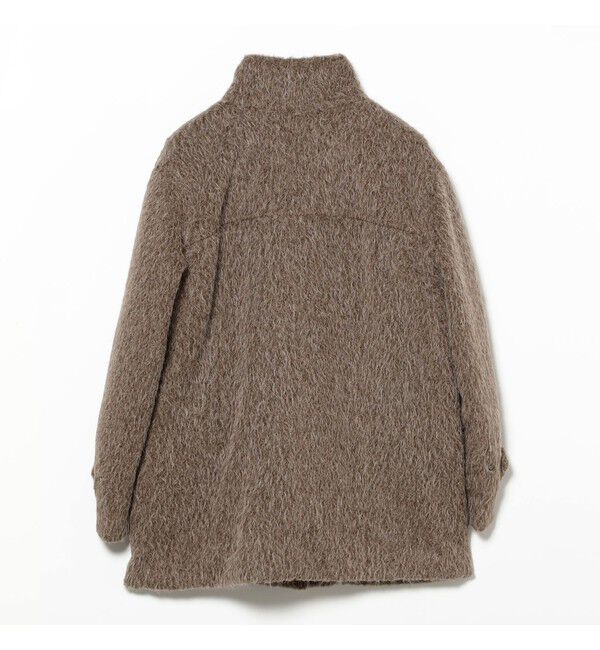 Ray BEAMS 「シャギースタンド カラー ハーフ コート」|その他|