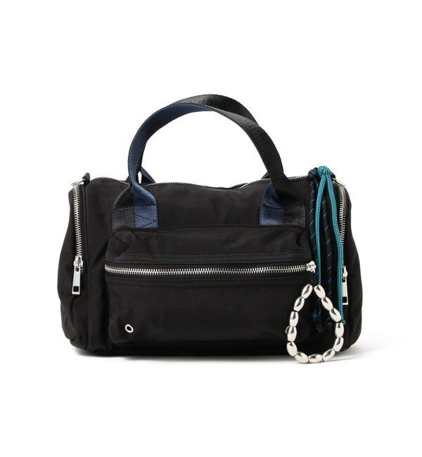 Ray BEAMS 「CONTROL FREAK / ミリタリー チャーム ボストン バッグ」|ボストンバッグ|