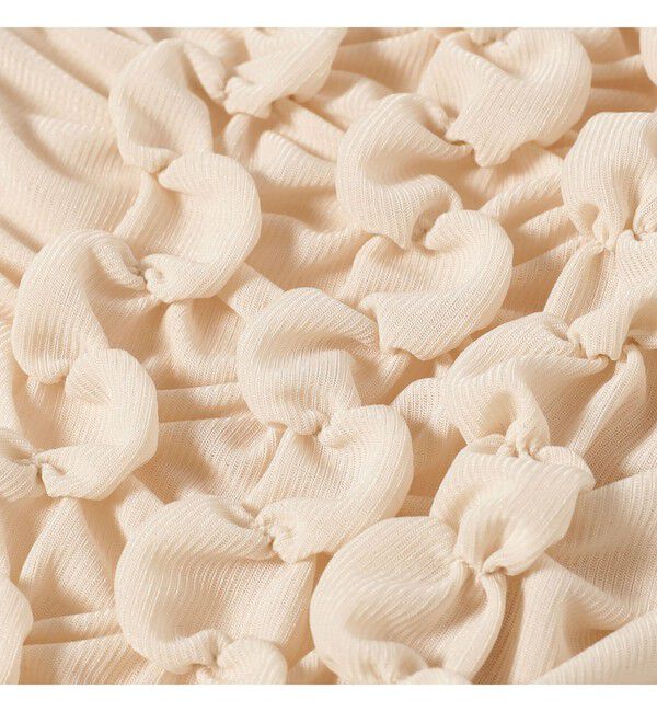 Ray BEAMS 「シャーリング ギャザー カーディガン」|カーディガン|