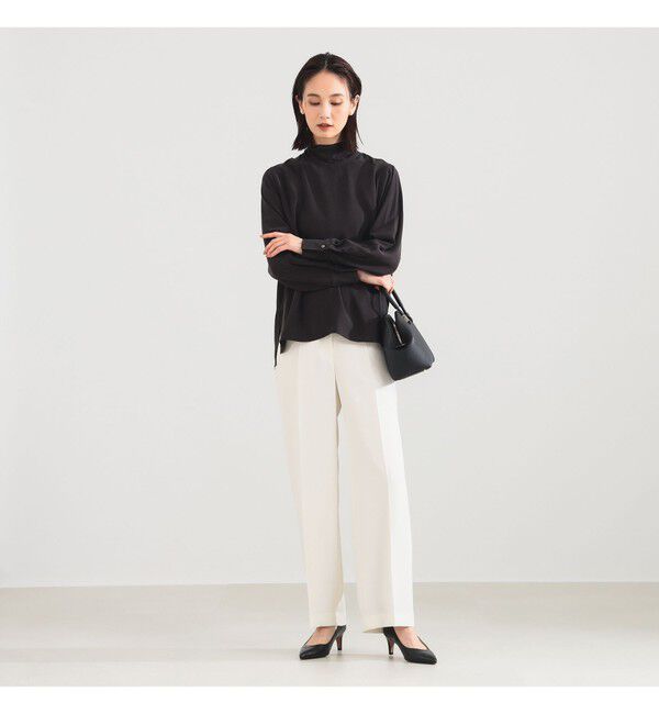 Demi-Luxe BEAMS 「ロングボウタイ ブラウス」|シャツ・ブラウス|