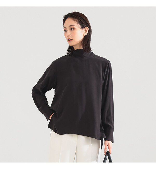 Demi-Luxe BEAMS 「ロングボウタイ ブラウス」|シャツ・ブラウス|