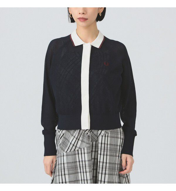 Ray BEAMS 「【別注】FRED PERRY / RIB-KNITTED CARDIGAN」|ニット・セーター|
