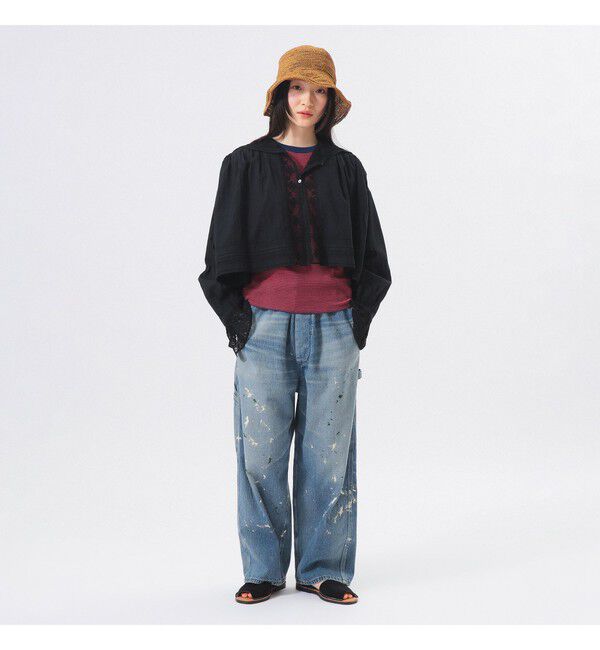 BEAMSBOY「ヴィンテージ レース ブラウス」|シャツ・ブラウス|