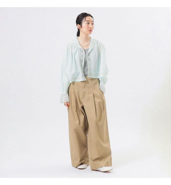 BEAMSBOY「ヴィンテージ レース ブラウス」|シャツ・ブラウス|