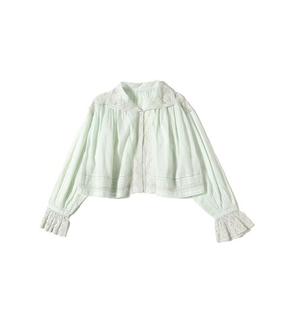 BEAMSBOY「ヴィンテージ レース ブラウス」|シャツ・ブラウス|