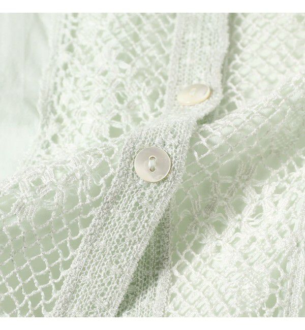 BEAMSBOY「ヴィンテージ レース ブラウス」|シャツ・ブラウス|