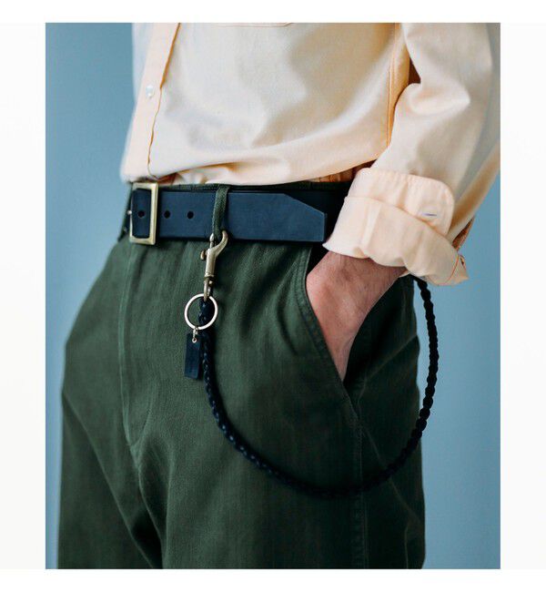 BEAMS PLUS「ARTS & CRAFTS / ELBAMATT WALLET CORD」|傘|BLACK