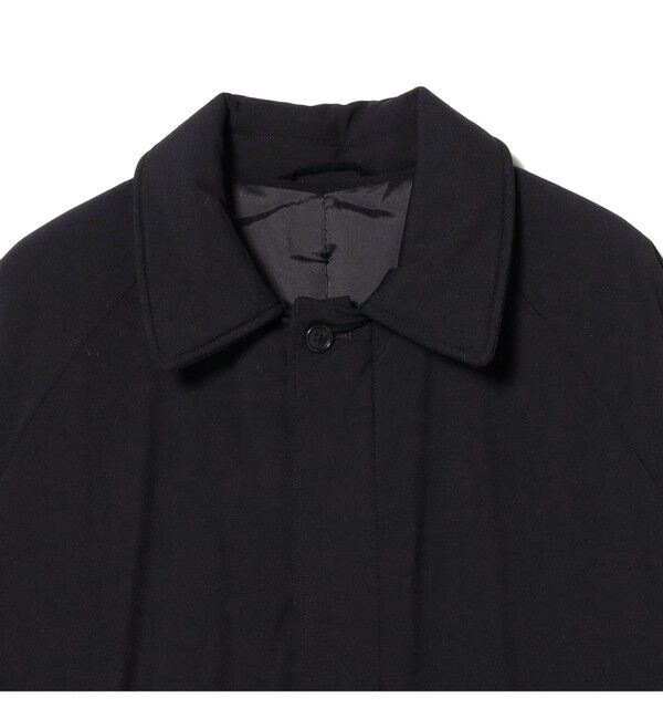 BEAMS「ワイドフィット 中綿ステンカラーコート」|ダッフルコート|