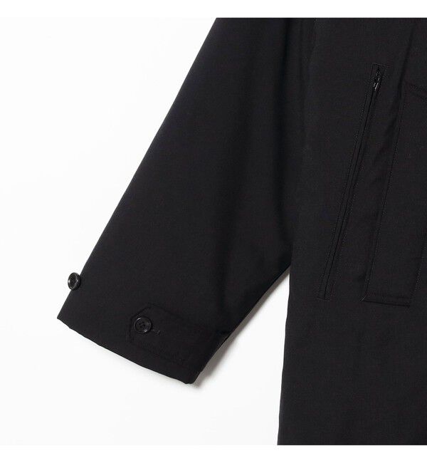 BEAMS「ワイドフィット 中綿ステンカラーコート」|ダッフルコート|