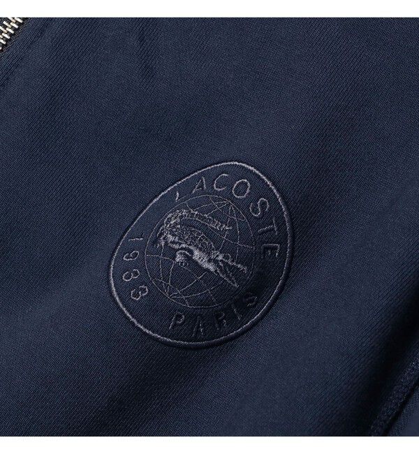 BEAMS「【別注】LACOSTE / フルジップパーカー」|スウェット・ジャージ|