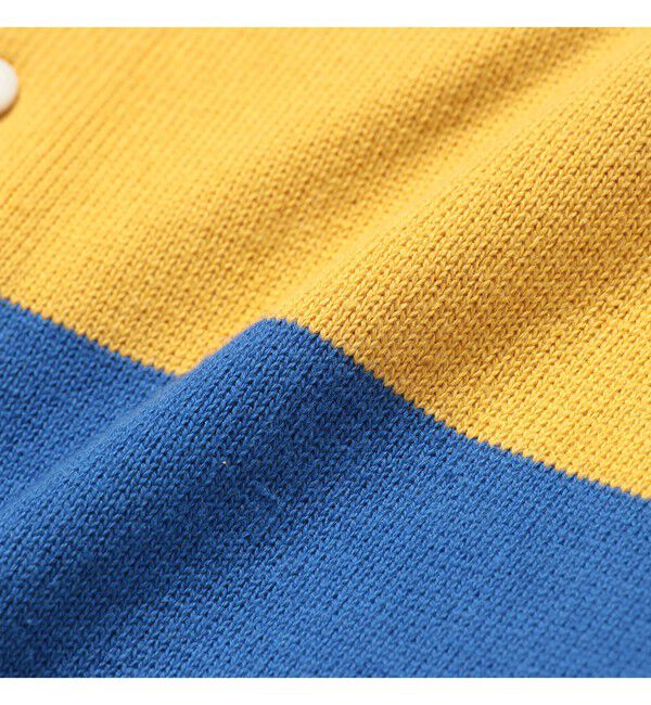 BEAMS「ワイドフィット 7ゲージ ラガー ニットポロシャツ」|ニット・セーター|