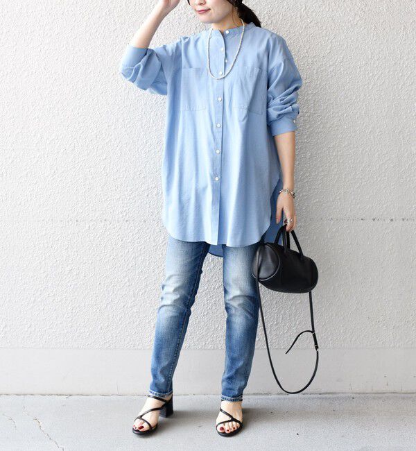 SHIPS for women「【WEB限定】スリム テーパード デニム」|その他|