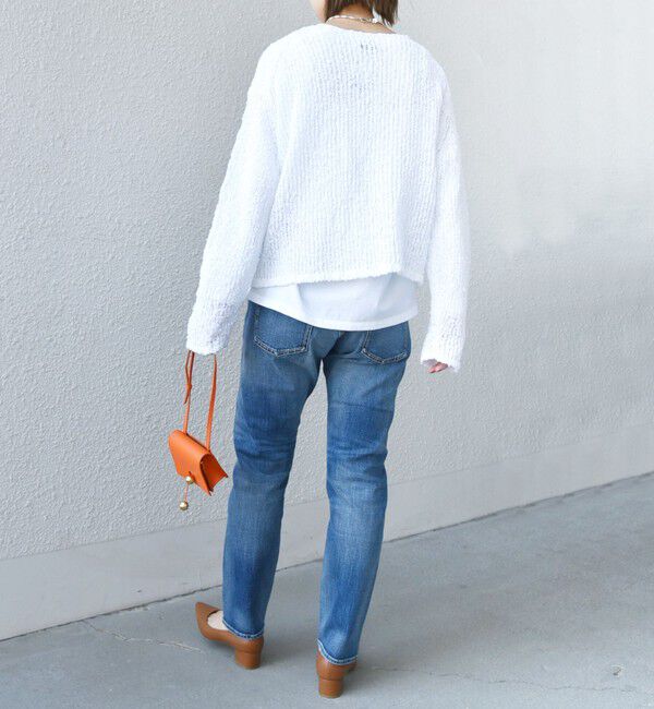 SHIPS for women「【WEB限定】スリム テーパード デニム」|その他|