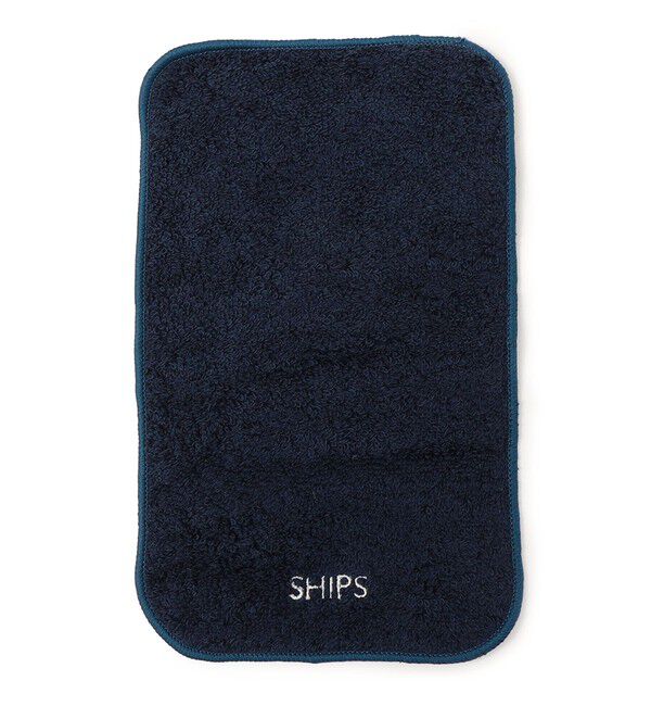 SHIPS KIDS「SHIPS KIDS:ミニ ハーフ ハンカチ」|ハンカチ|ネイビー