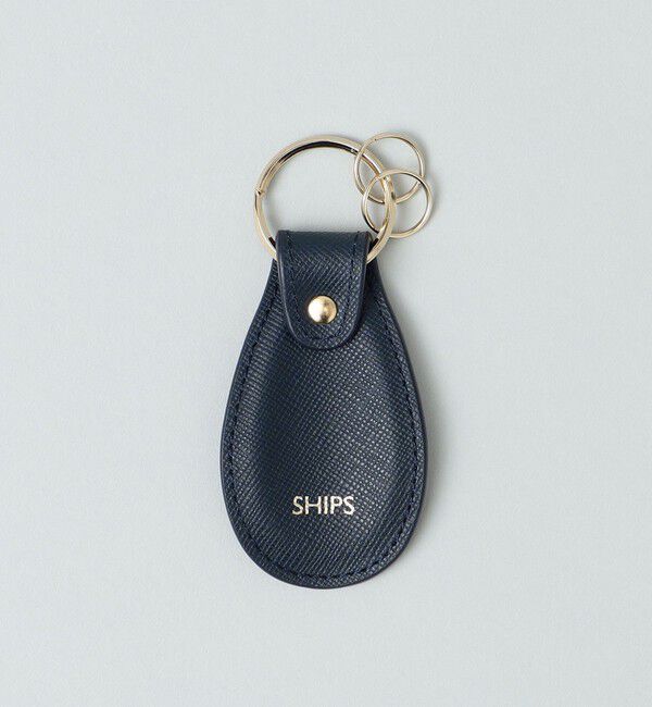 SHIPS「SHIPS: SAFFIANO LEATHER シューホーン キーホルダー」|チャーム・キーホルダー|