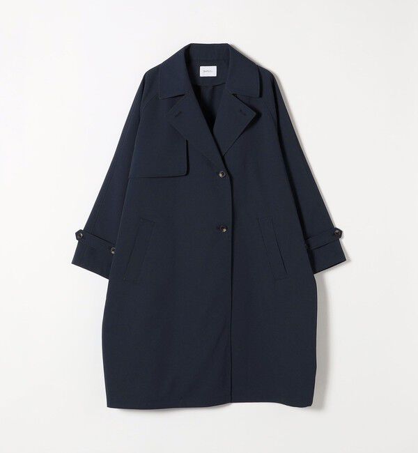 SHIPS any「SHIPS any: 〈洗濯機可能〉フレア ミディ トレンチ コート」|トレンチコート|