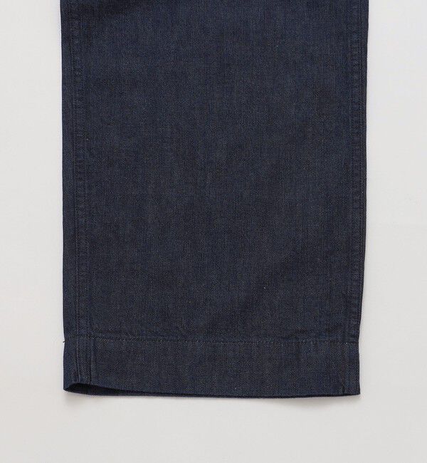 SHIPS「SHIPS STANDARD: デニム ワイド トラウザーズ」|デニム|