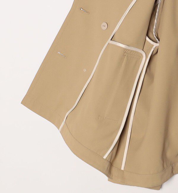 SHIPS any「SHIPS any: 〈洗濯機可能〉ショート トレンチ コート」|トレンチコート|