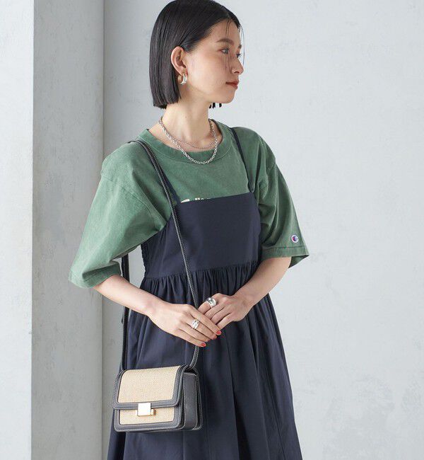 SHIPS for women「kabinett:BOX BAG MINI LINEN ◇」|ショルダー・メッセンジャー|