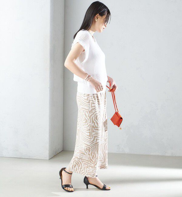 SHIPS for women「〈手洗い可能〉メッシュ 編み 前後 ２WAY ニット ベスト ◇」|ベスト・ジレ|