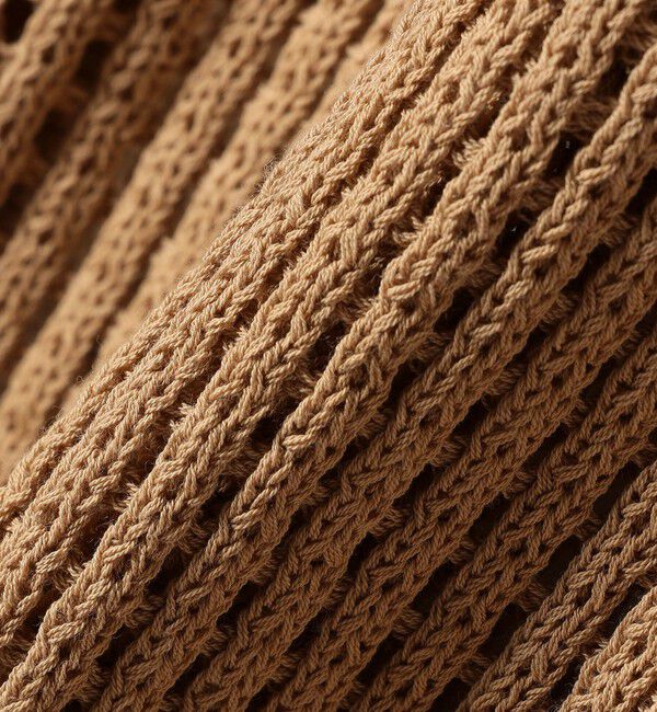 SHIPS for women「〈手洗い可能〉メッシュ 編み 前後 ２WAY ニット ベスト ◇」|ベスト・ジレ|