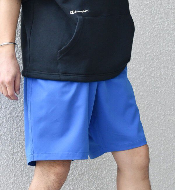 SHIPS any「SHIPS any:〈洗濯機可能/撥水〉4WAYストレッチ ロゴ カラー イージー ショーツ◇」|その他|ブルー