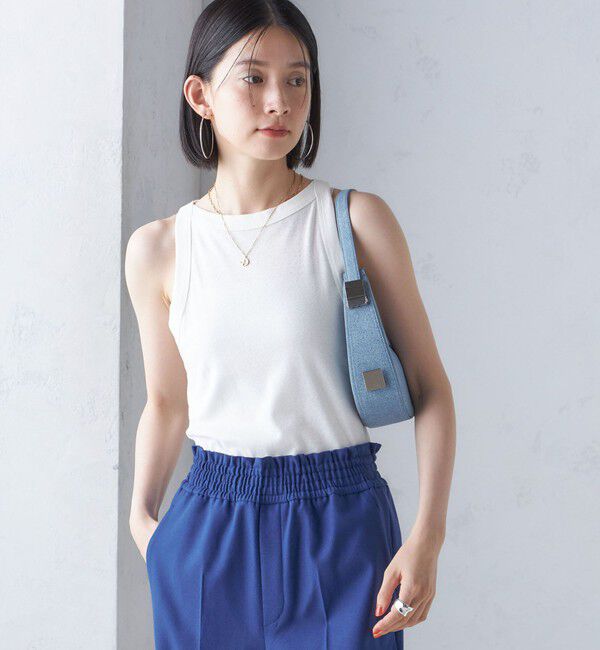 SHIPS for women「【SHIPS別注】onit:〈洗濯機可能〉アメリカンスリーブ タンクトップ」|タンクトップ|