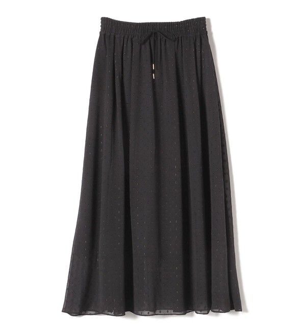 SHIPS for women「〈手洗い可能〉レオパード / 無地 ギャザー スカート」|スカート|