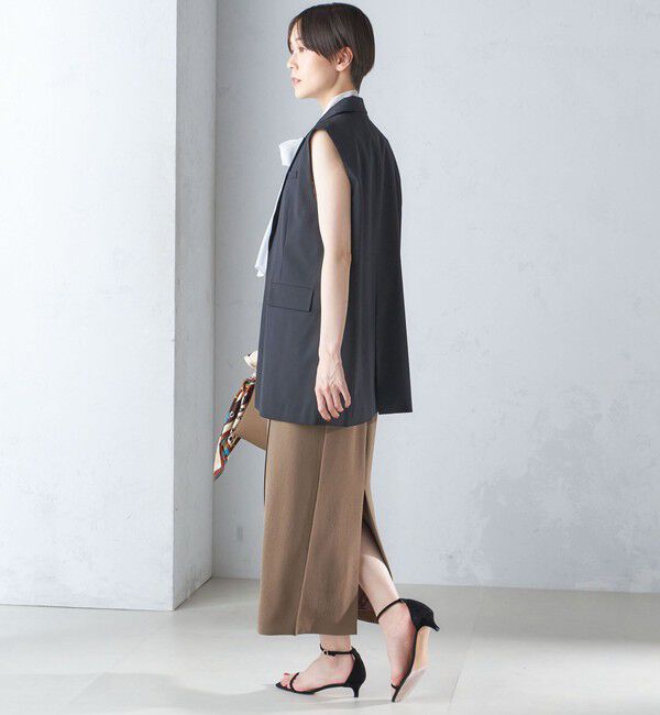 SHIPS for women「ウール混 ボックス テーラード ジレ」|ベスト・ジレ|