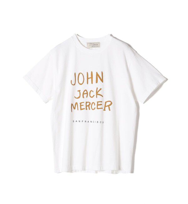 SHIPS for women「J.J.MERCER:〈洗濯機可能〉プリント TEE」|Tシャツ・カットソー|