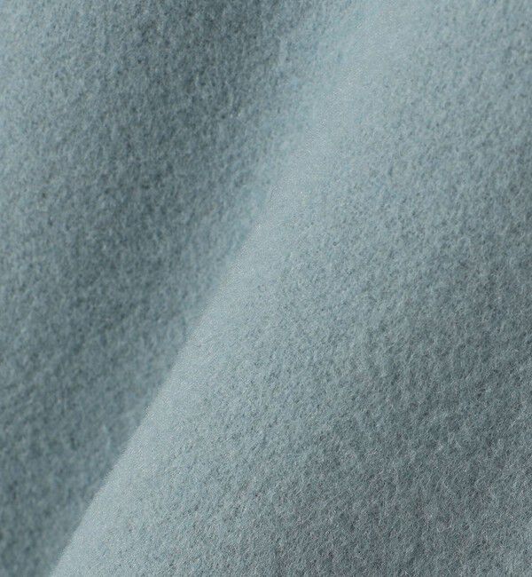 SHIPS for women「リバー ファー ポケット コート」|ノーカラーコート|