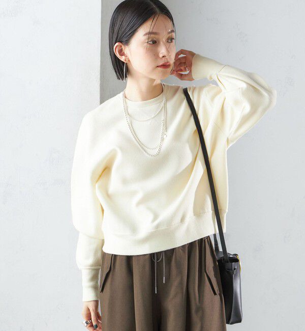 SHIPS for women「〈手洗い可能〉スムース ニット ガゼット プルオーバー」|ニット・セーター|