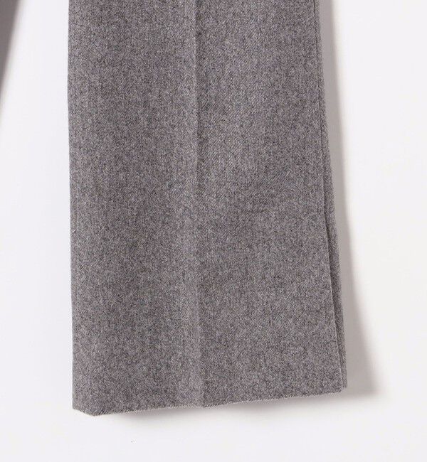 quaranciel「quaranciel:〈洗濯機可能〉ポリエステル サージ セミ フレア パンツ」|その他|