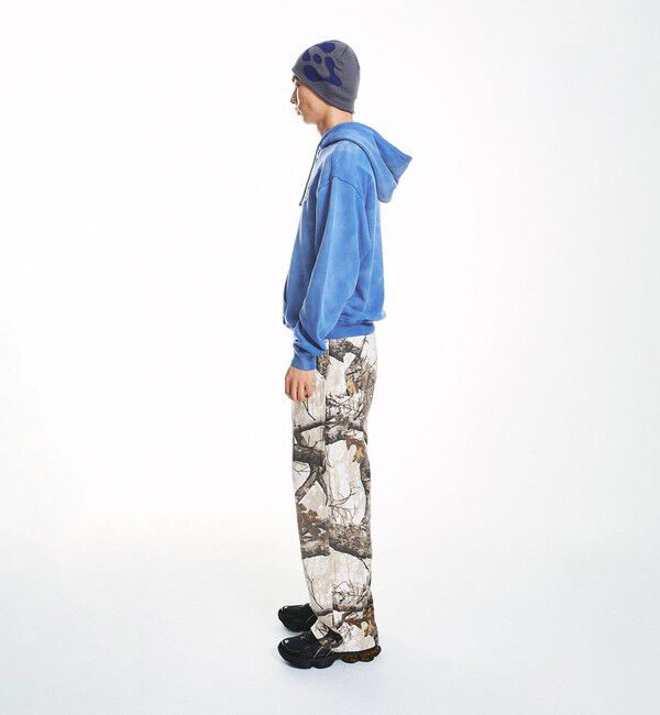 SHIPS「City Ambient Products: フロスト フェード スクエアロゴ スウェット パーカー」|パーカー|