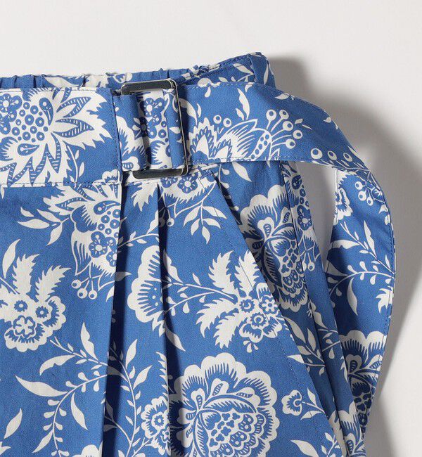 SHIPS any「SHIPS any:〈洗濯機可能〉Les Olivades ボタニカル プリント ベルト ラップ セミワイド パンツ」|その他|