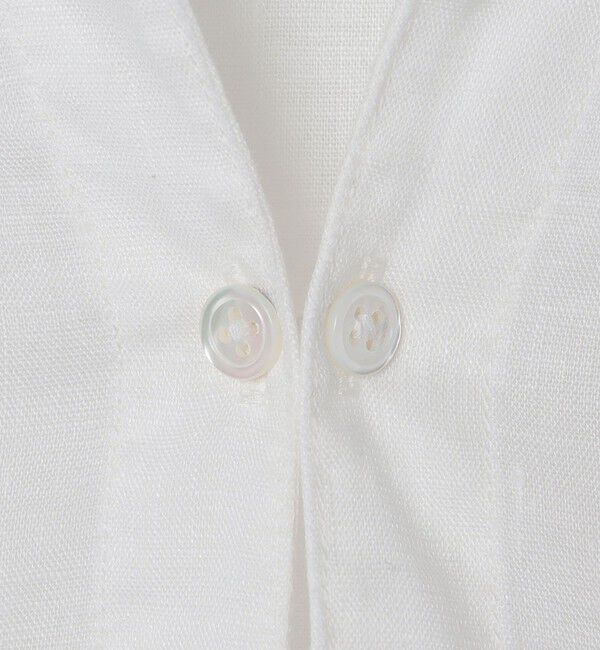 SHIPS「SHIPS: フレックスリネン 7スリーブ カプリ シャツ」|シャツ・ブラウス|