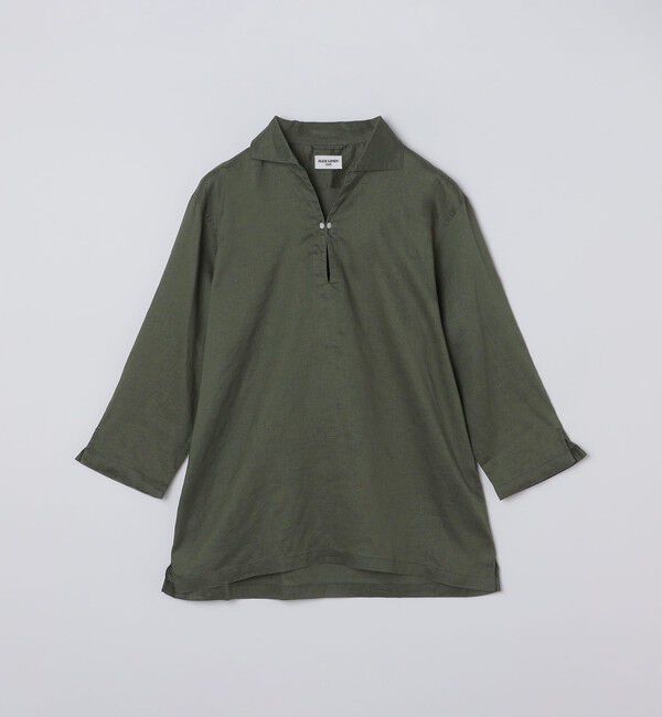 SHIPS「SHIPS: フレックスリネン 7スリーブ カプリ シャツ」|シャツ・ブラウス|