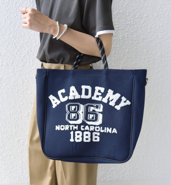 SHIPS for women「カレッジ レオパード ジャカード A4 バッグ」|ショルダー・メッセンジャー|