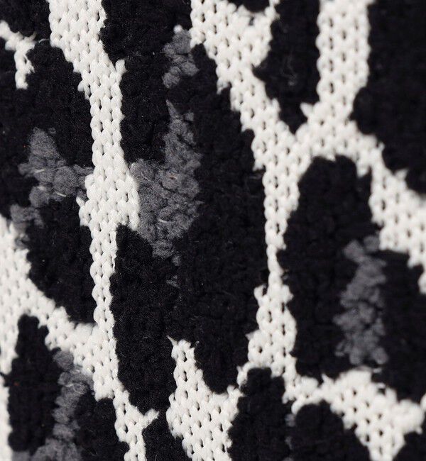 SHIPS for women「カレッジ レオパード ジャカード A4 バッグ」|ショルダー・メッセンジャー|