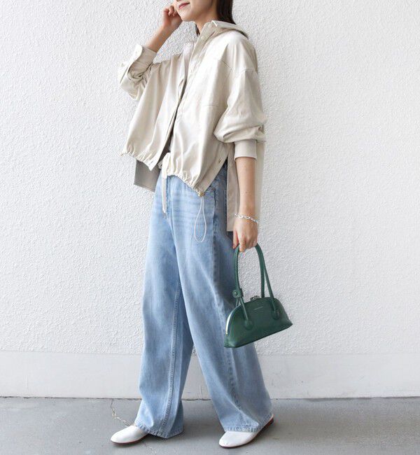 SHIPS for women「〈手洗い可能〉ポリエステル スエード 裾 ドロスト シャツ 羽織」|シャツ・ブラウス|