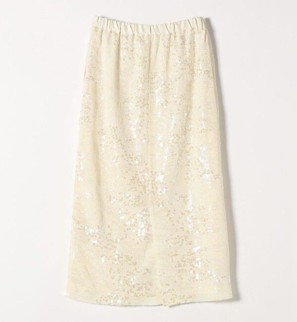 SHIPS any「SHIPS any: スパンコール ジャカード Iライン イージー スカート」|スカート|