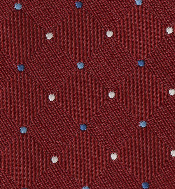 SHIPS KIDS「SHIPS KIDS:セレモニー ドット柄 結びネクタイ」|ネクタイ・蝶ネクタイ|