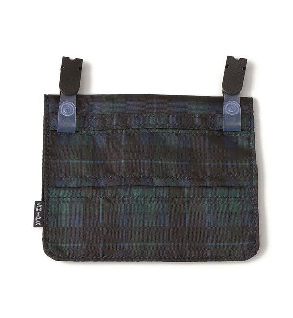 SHIPS KIDS「SHIPS KIDS:オリジナル タータンチェック 移動 ポケット」|ポーチ|