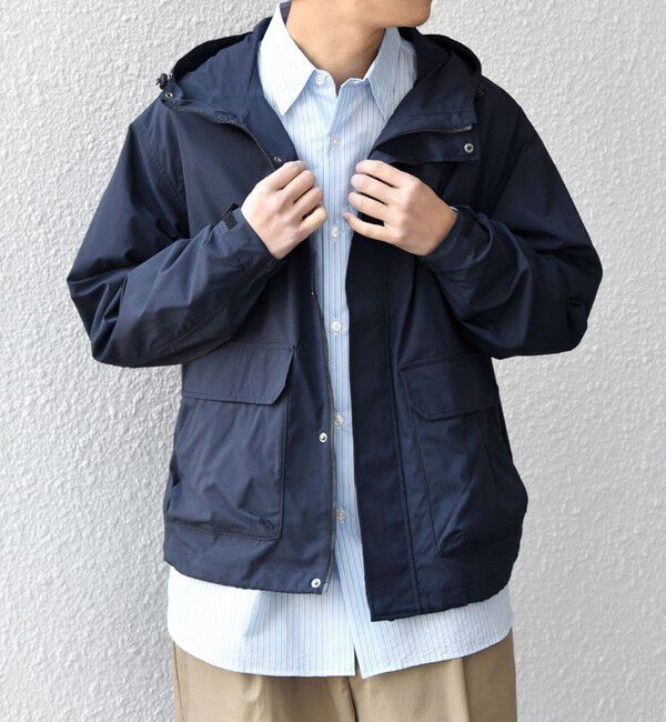 SHIPS any「SHIPS any:〈撥水加工〉タスラン SOLOTEX(R) ショート マウンテンパーカー 26SS◇」|ブルゾン・スタジャン|